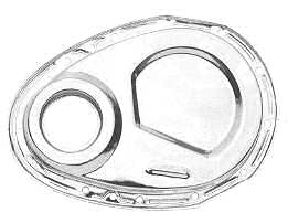 Small Block Chevrolet Chrome Timing Chain Cover