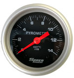 525-00 C Black. 2&quote; Exhaust Pyrometer