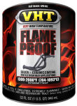 VHT Flameproof Coating SPB102 Flat Black tin